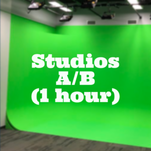 Studios A/B (1 hour)