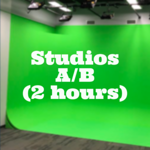 Studios A/B (2 hours)